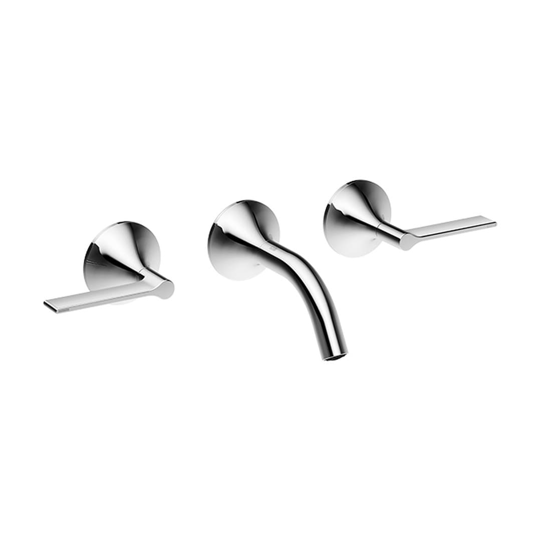 Dornbracht VAIA – Μπαταρία Νιπτήρα Τοίχου – Wall-mounted basin mixer without pop-up waste – Brushed Dark Bronze (PVD) (36702819-43)