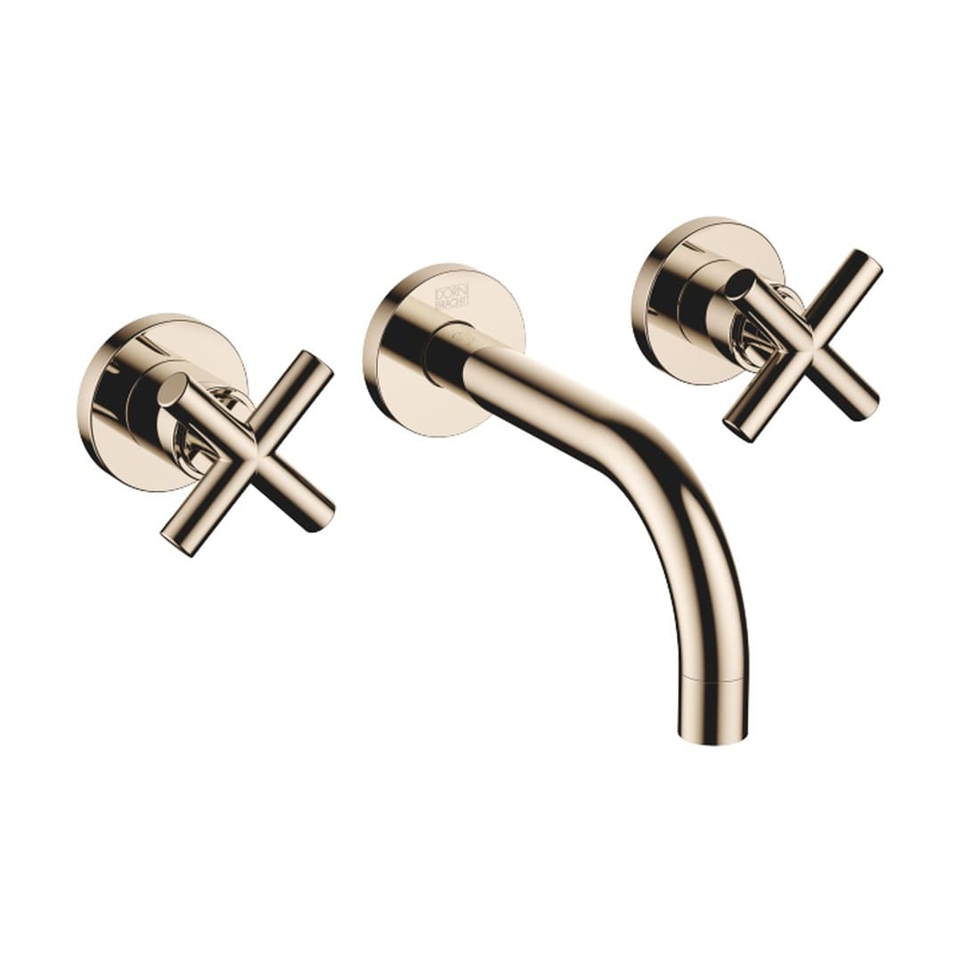 Dornbracht Tara – Μπαταρία Νιπτήρα Τοίχου – Wall-mounted basin mixer without pop-up waste – Champagne (22kt Gold) (36707892-47)