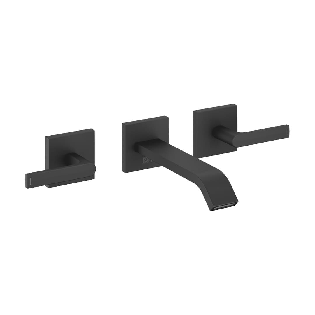 Dornbracht IMO – Μπαταρία Νιπτήρα Τοίχου – Wall-mounted basin mixer without pop-up waste – Matte Black (36712671-33)