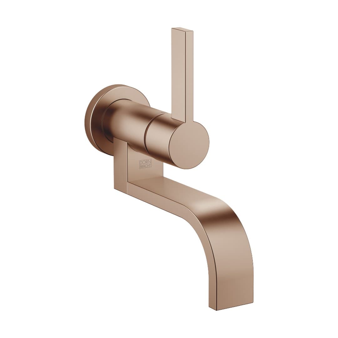 Dornbracht MEM – Μπαταρία Νιπτήρα Τοίχου – Wall-mounted single-lever basin mixer without pop-up waste – Brushed Bronze (PVD) (36805782-42)