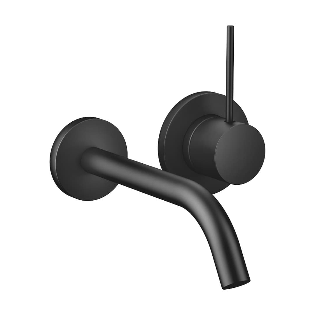 Dornbracht Meta – Μπαταρία Νιπτήρα Τοίχου – META SLIM Wall-mounted single-lever basin mixer without pop-up waste – Matte Black (36860662-33)