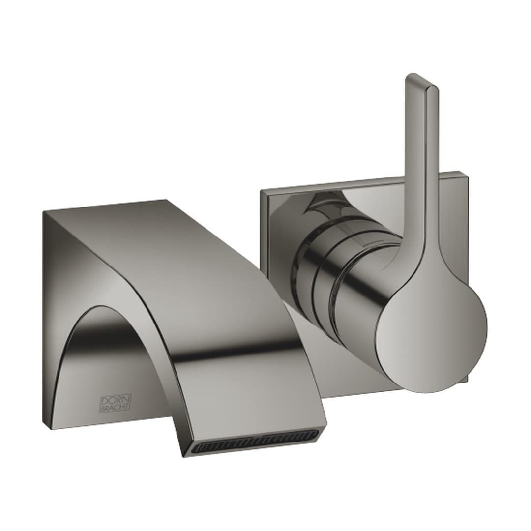 Dornbracht CYO – Μπαταρία Νιπτήρα Τοίχου – Wall-mounted single-lever basin mixer without pop-up waste – Dark Chrome (36860811-19)