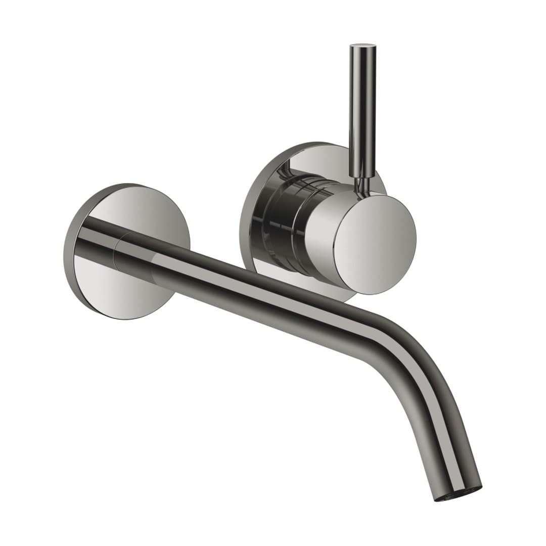 Dornbracht Meta – Μπαταρία Νιπτήρα Τοίχου – Wall-mounted single-lever basin mixer without pop-up waste – Dark Chrome (36861660-19)