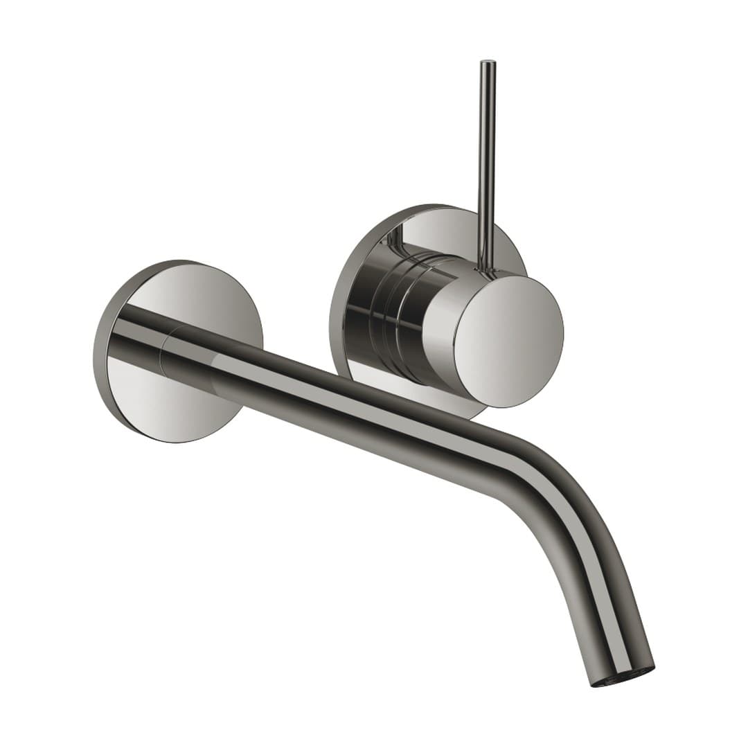 Dornbracht Meta – Μπαταρία Νιπτήρα Τοίχου – META SLIM Wall-mounted single-lever basin mixer without pop-up waste – Dark Chrome (36861662-19)