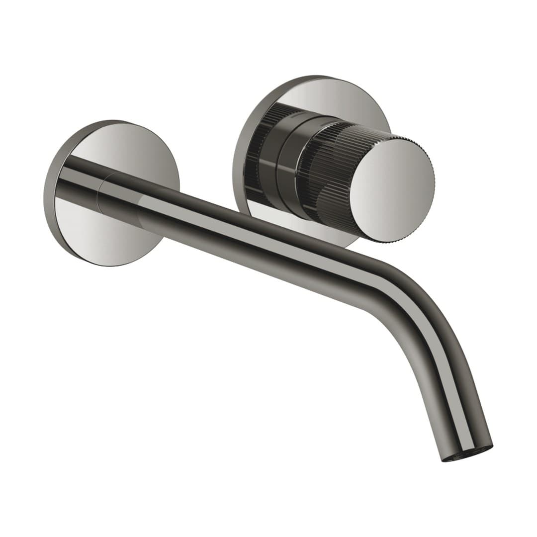 Dornbracht Meta – Μπαταρία Νιπτήρα Τοίχου – META PURE Wall-mounted single-lever basin mixer without pop-up waste – Dark Chrome (36861664-19)