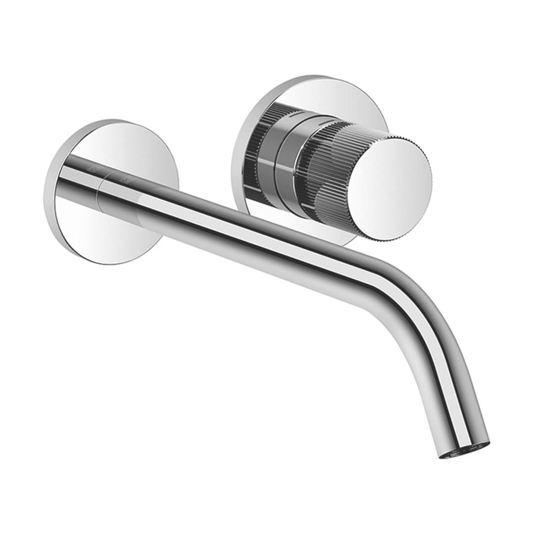 Dornbracht Meta – Μπαταρία Νιπτήρα Τοίχου – META PURE Wall-mounted single-lever basin mixer without pop-up waste – Brushed Dark Bronze (PVD) (36861664-43)