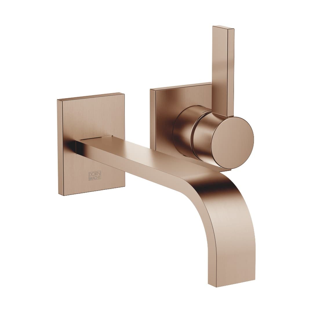 Dornbracht MEM – Μπαταρία Νιπτήρα Τοίχου – Wall-mounted single-lever basin mixer without pop-up waste – Brushed Bronze (PVD) (36861782-42)