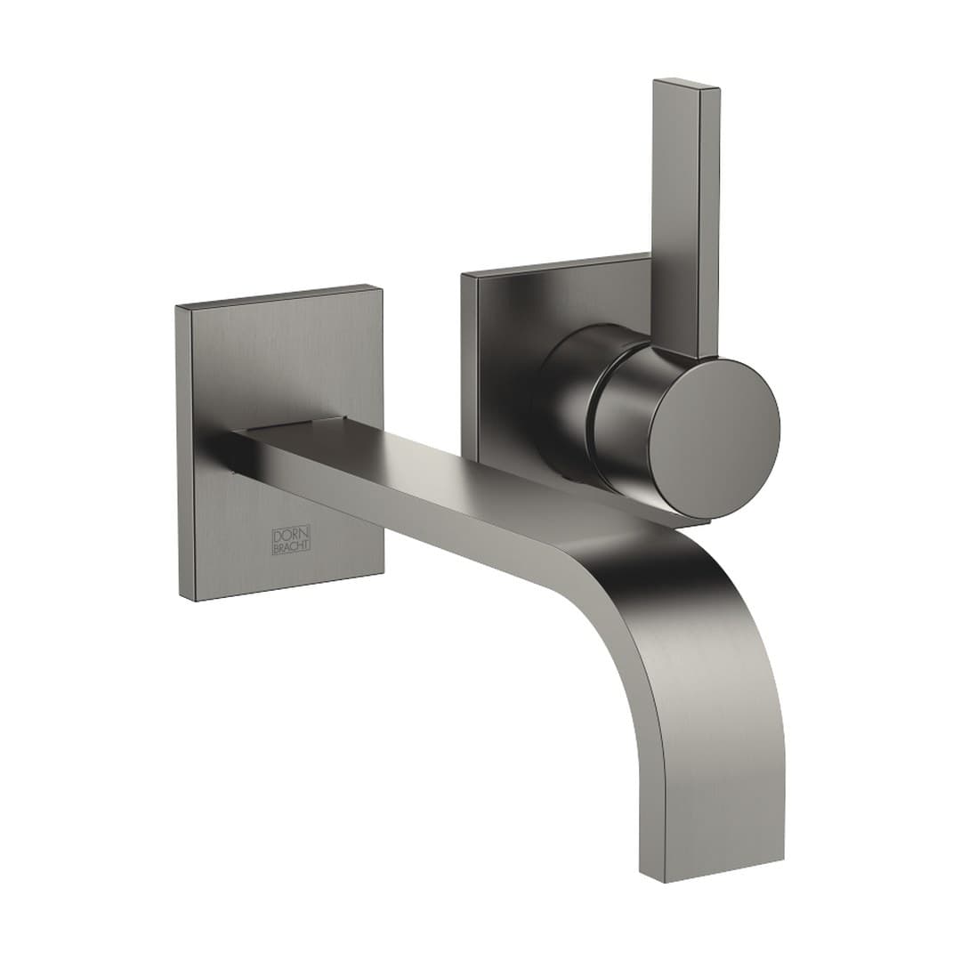 Dornbracht MEM – Μπαταρία Νιπτήρα Τοίχου – Wall-mounted single-lever basin mixer without pop-up waste – Brushed Dark Platinum (36861782-99)