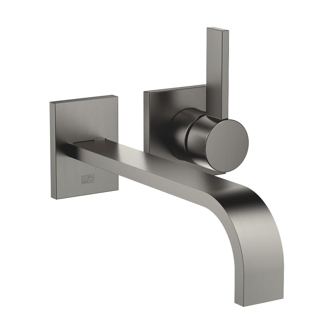 Dornbracht MEM – Μπαταρία Νιπτήρα Τοίχου – Wall-mounted single-lever basin mixer without pop-up waste – Brushed Dark Platinum (36862782-99)