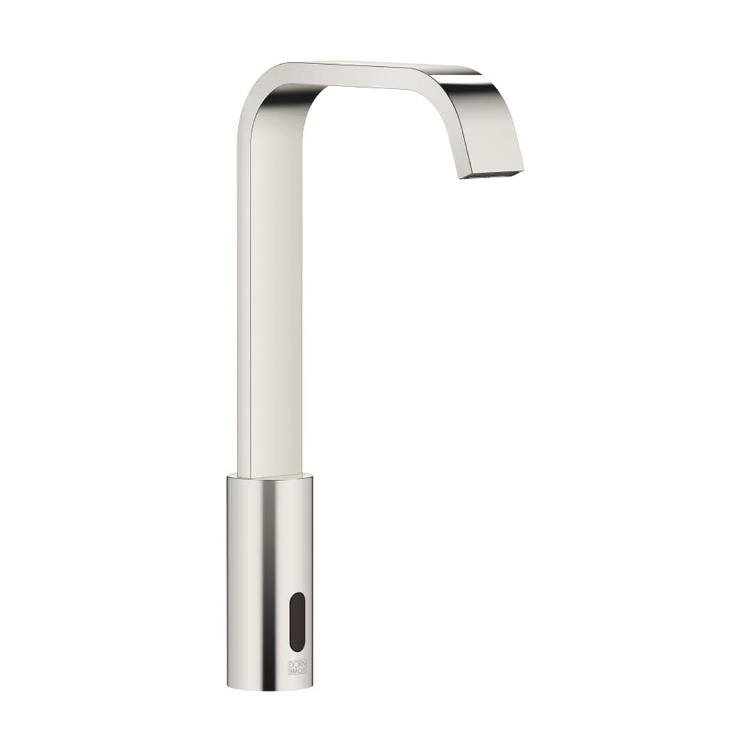 Dornbracht IMO – Μπαταρία Νιπτήρα – Touchfree Washstand fitting with electronic opening and closing function without pop-up waste – Platinum (44521670-08)
