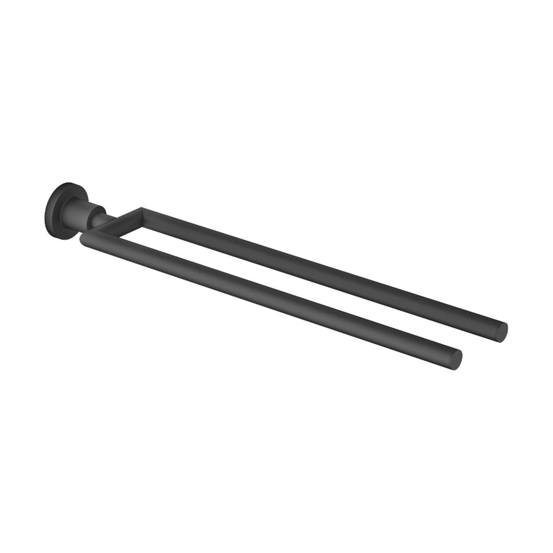 Dornbracht Tara – Πετσετοκρεμάστρα – Towel bar in two parts non-swivel – Matte Black (83210892-33)