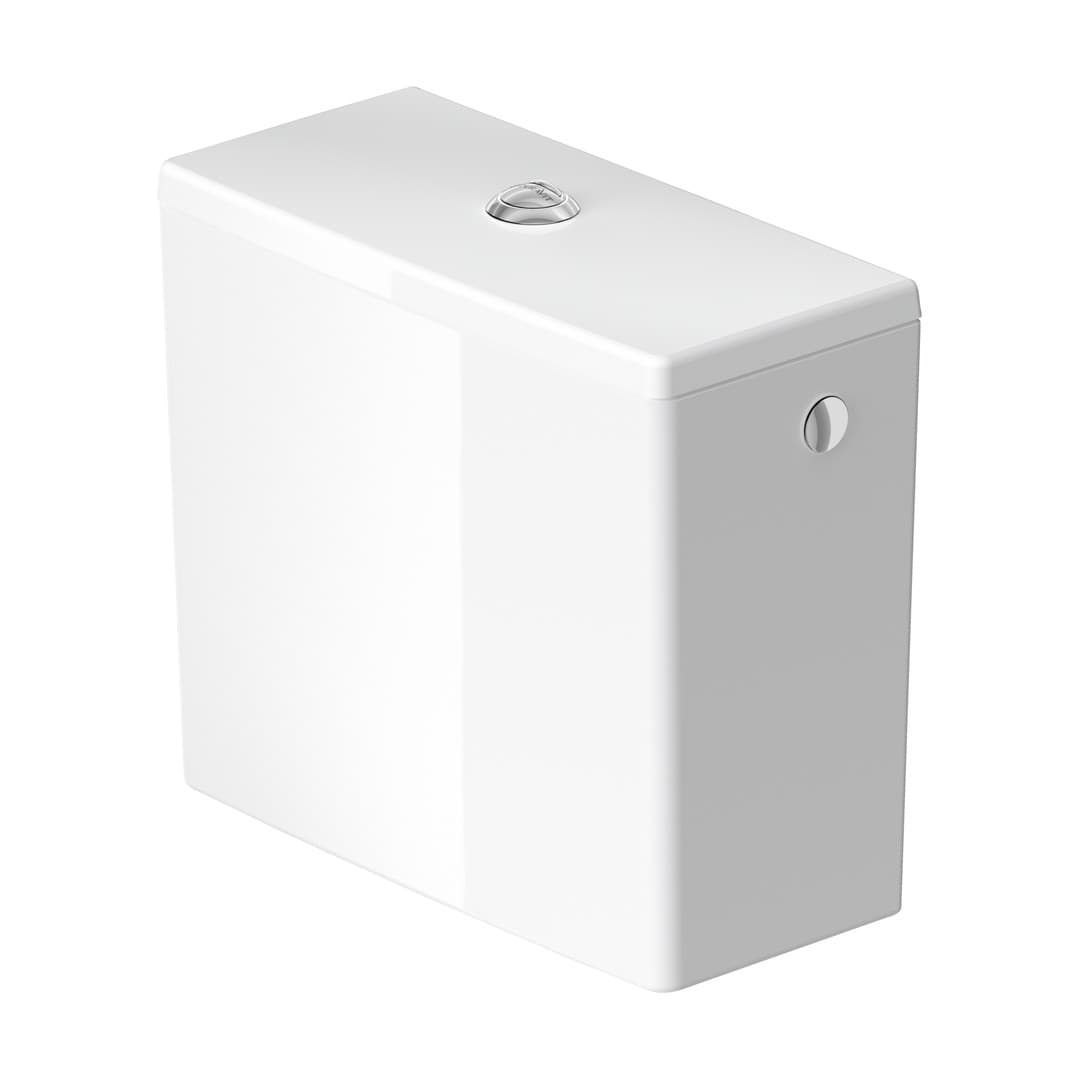 Duravit Bento Starck Box – Καζανάκι – 395×180×350 mm – White High Gloss, HygieneGlaze (0946002085)