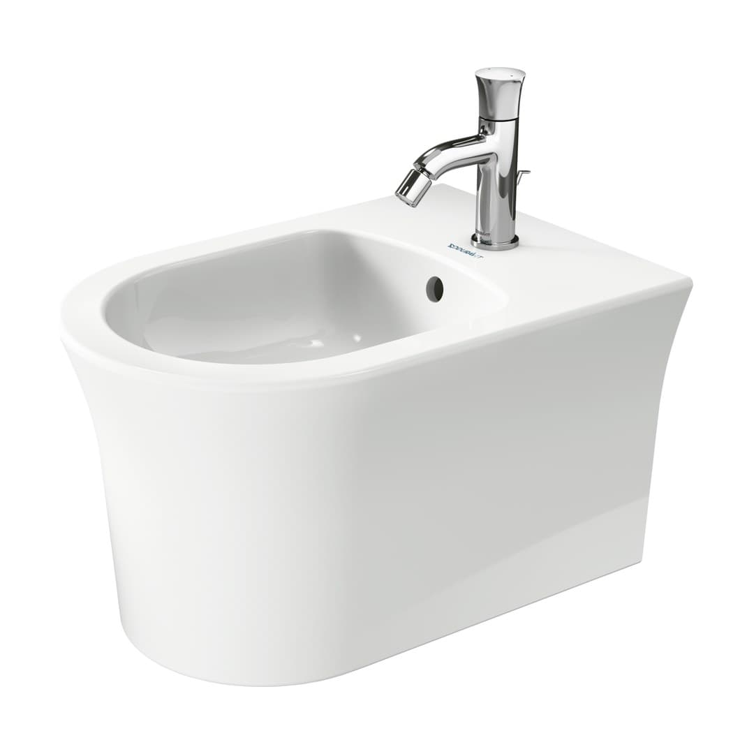 Duravit White Tulip – Μπιντέ Κρεμαστό – White High Gloss (2293150000)
