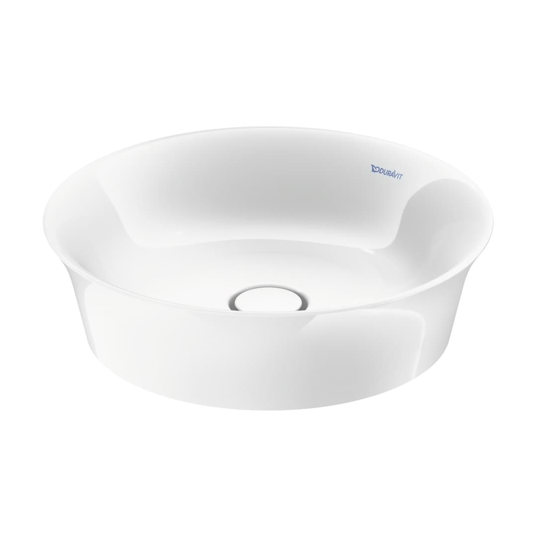 Duravit White Tulip – Νιπτήρας Επικαθήμενος – White High Gloss (2362430079)