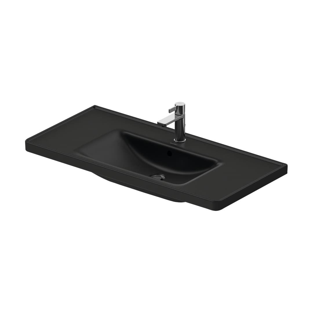 Duravit D-Neo – Νιπτήρας Κρεμαστός – 1005×480 mm, με υπερχείλιση – Anthracite Matt (2367101300)