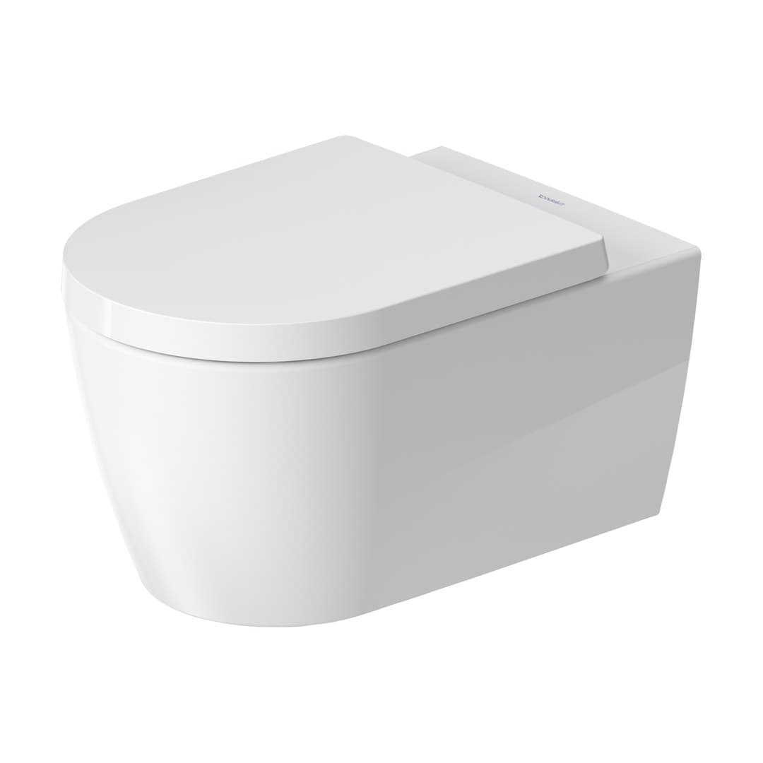 Duravit ME by Starck – Λεκάνη Κρεμαστή – 370×570 mm, HygieneFlush – White High Gloss, DuraShield (257909AA00)