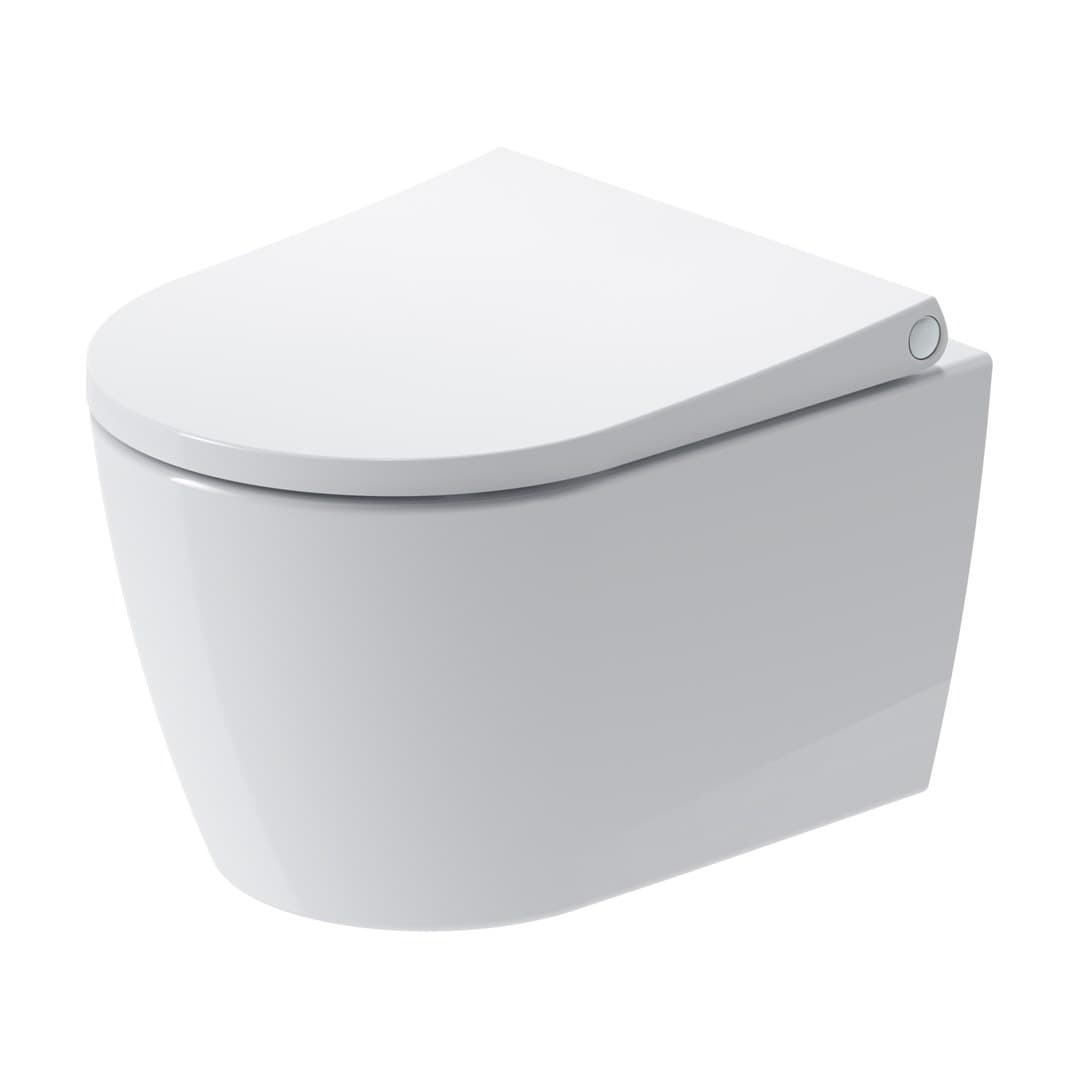Duravit Bento Starck Box – Λεκάνη Κρεμαστή – 370×480 mm, Rimless, σετ με κάθισμα – White High Gloss, HygieneGlaze (45920920A1)