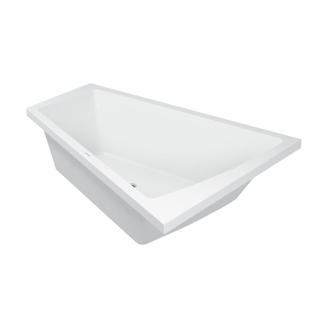 Duravit Paiova – Μπανιέρα – 1800×1400 mm, εντοιχιζόμενη, πλάτη δεξιά – White Glossy (700217000000000)