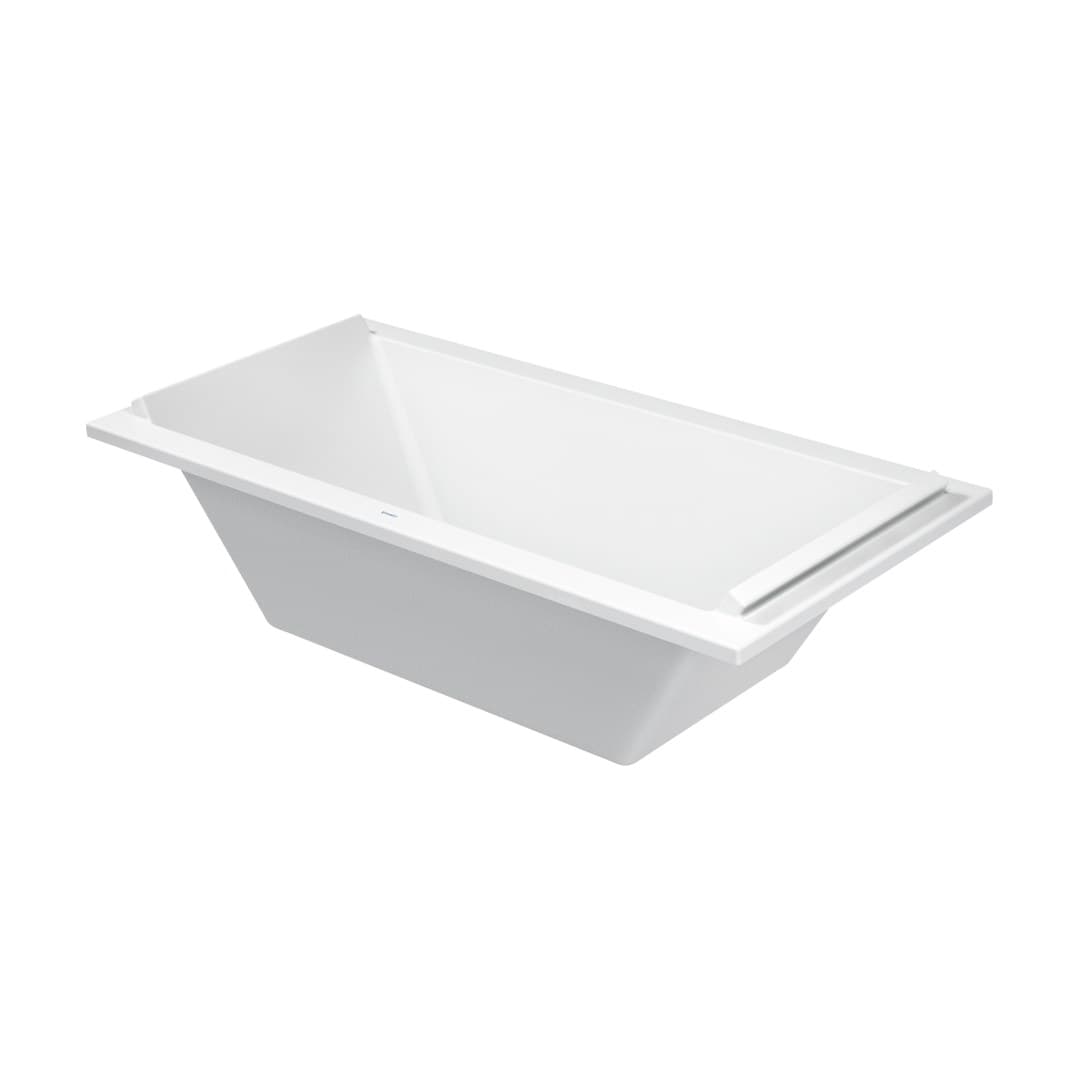 Duravit Starck – Μπανιέρα – 1800×900 mm, εντοιχιζόμενη, αποχέτευση Middle, 1800×900×480 mm – White Glossy (700339000000000)