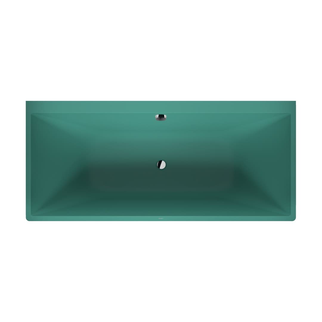 Duravit Vitrium – Μπανιέρα – 1800×800 mm, back-to-wall, με ποδιά – Green blue Matt (700429HA0000000)