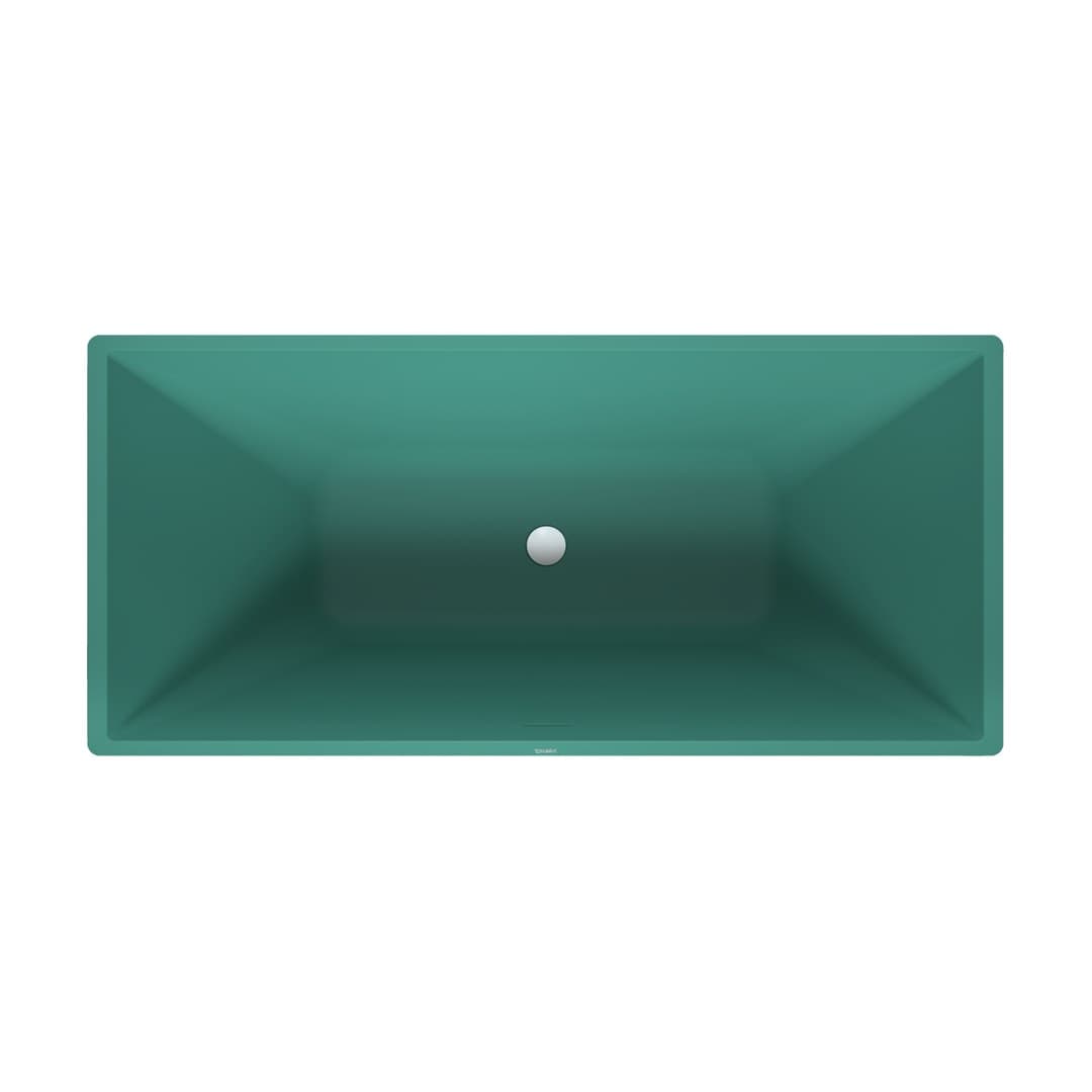 Duravit Vitrium – Μπανιέρα – 1600×750 mm, ελεύθερη, με ποδιά – Green blue Matt (700460HA0000000)