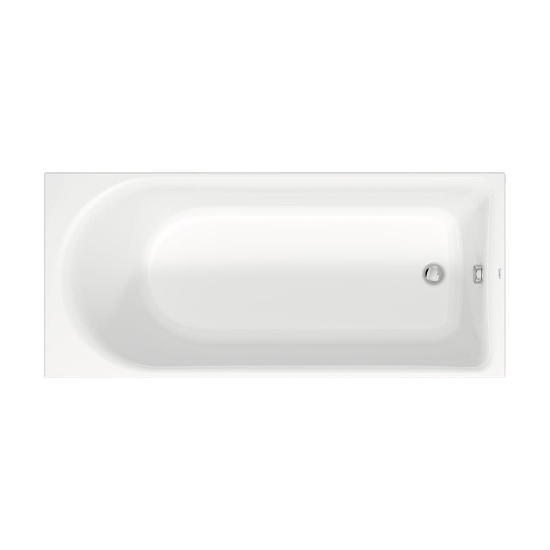 Duravit D-Neo – Μπανιέρα – 1800×800 mm, εντοιχιζόμενη, αποχέτευση Foot end – White Glossy (700475000000000)