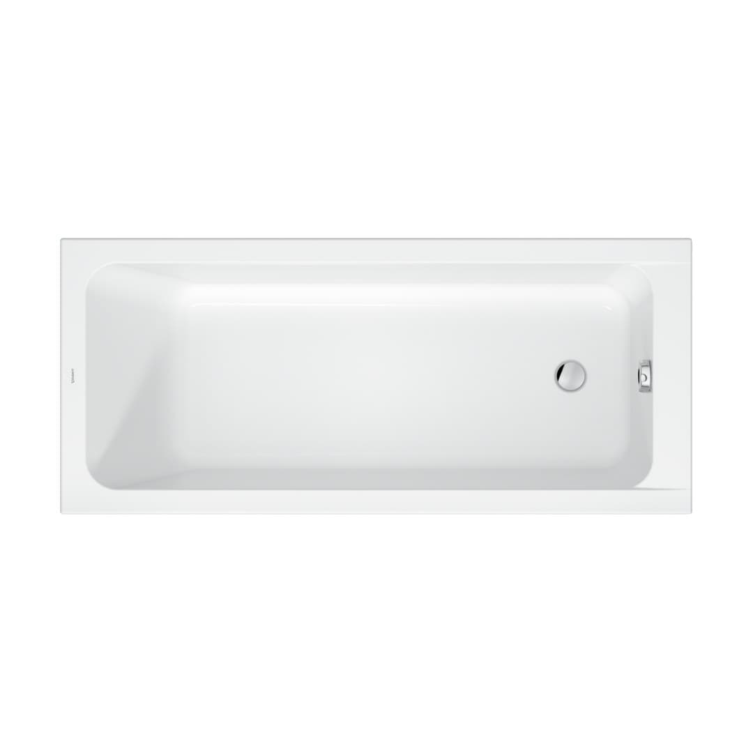Duravit D-Code – Μπανιέρα – 1600×700 mm, εντοιχιζόμενη – White High Gloss (700669000000000)