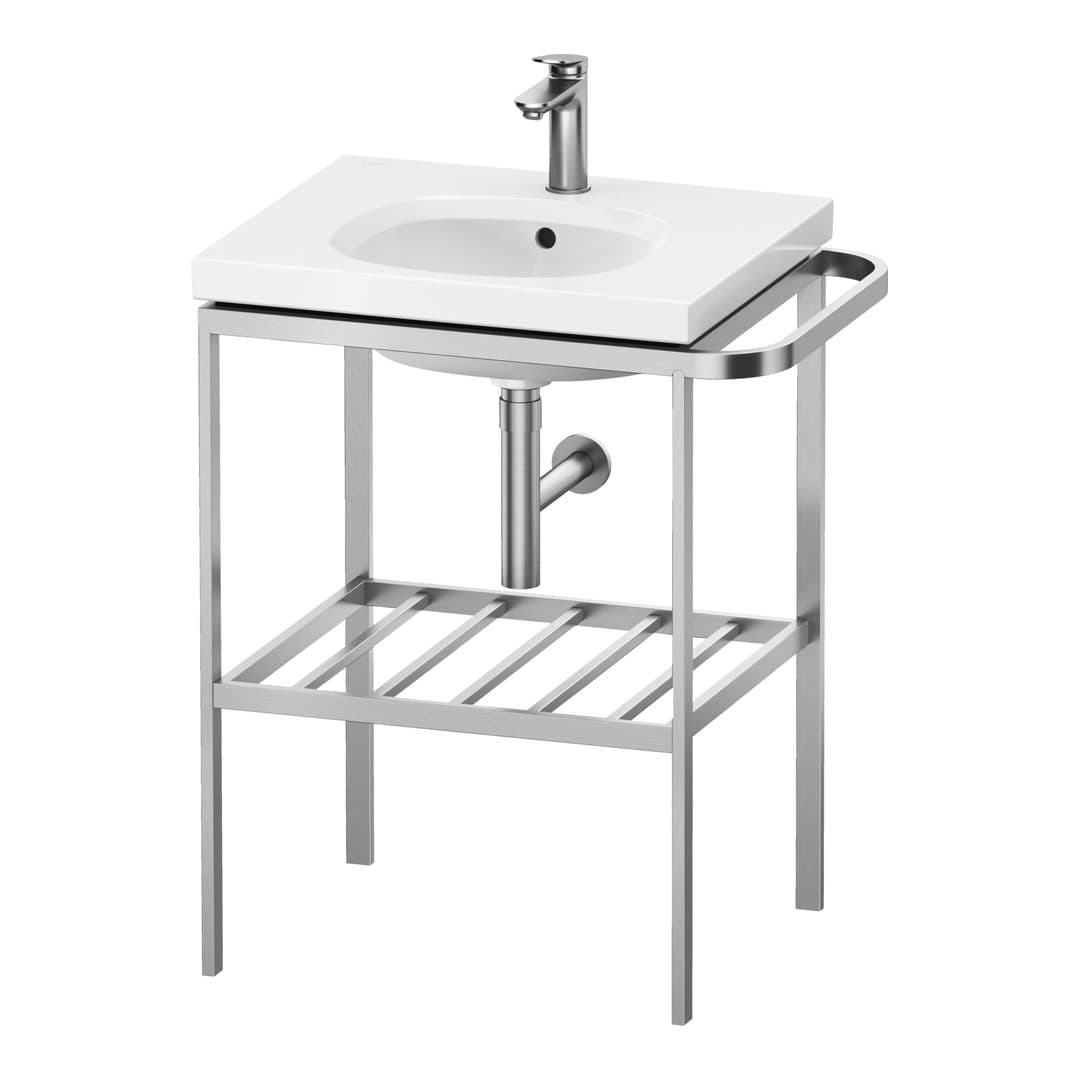 Duravit Aurena – Βάση Νιπτήρα – 584 mm, μοντέλο AU4581 – Stainless steel Brushed (AU4581070700000)