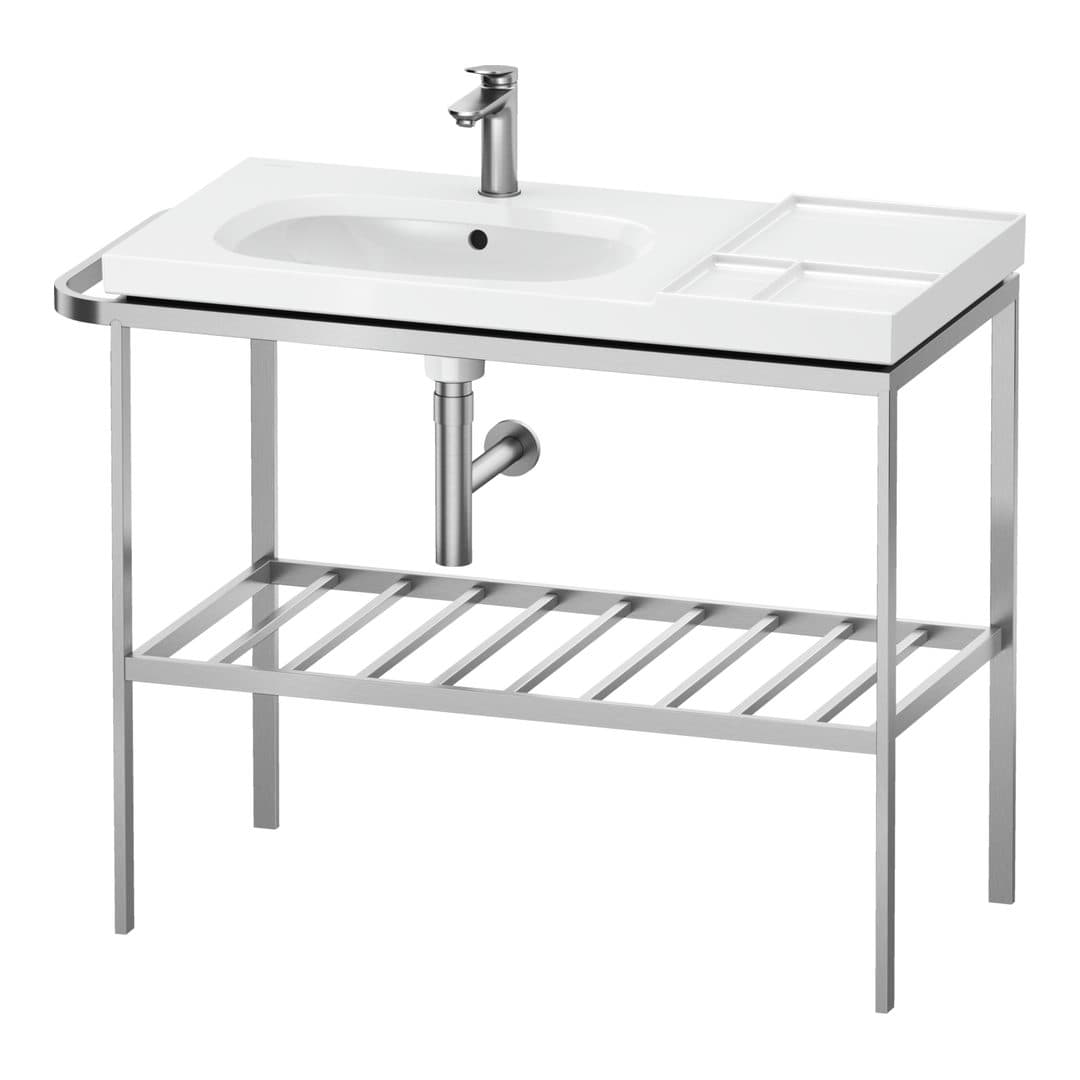 Duravit Aurena – Βάση Νιπτήρα – 984 mm, μοντέλο AU4586 – Stainless steel Brushed (AU4586070700000)