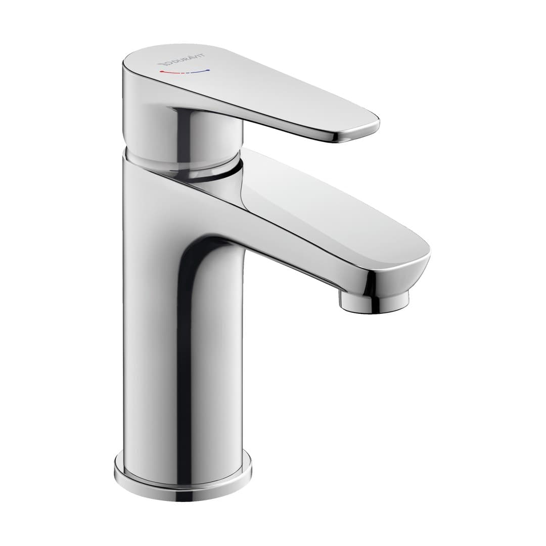 Duravit B.1 – Μπαταρία Νιπτήρα – S, FreshStart, MinusFlow, χωρίς βαλβίδα – Chrome High Gloss (B11013002010)