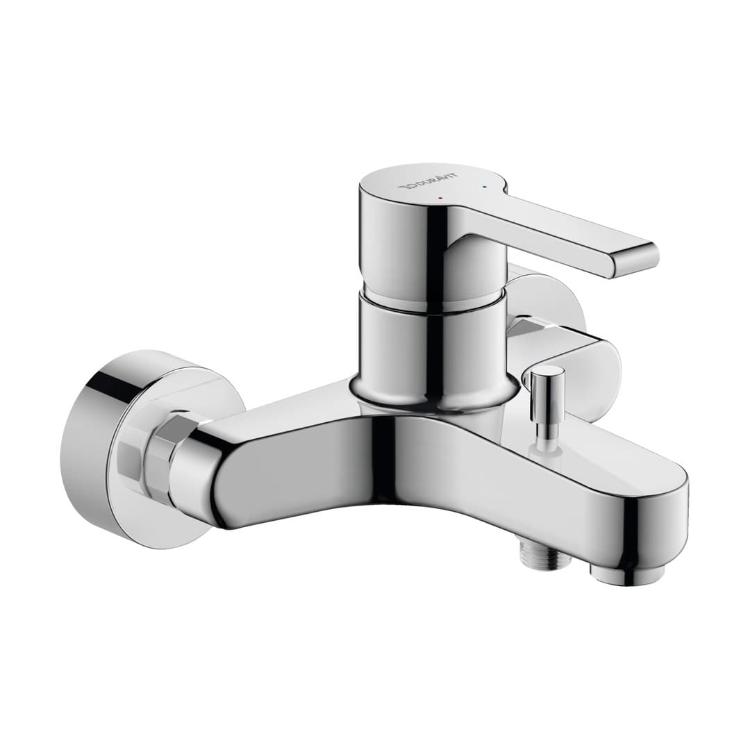 Duravit B.2 – Μπαταρία Λουτρού Τοίχου – Chrome High Gloss (B25230000010)