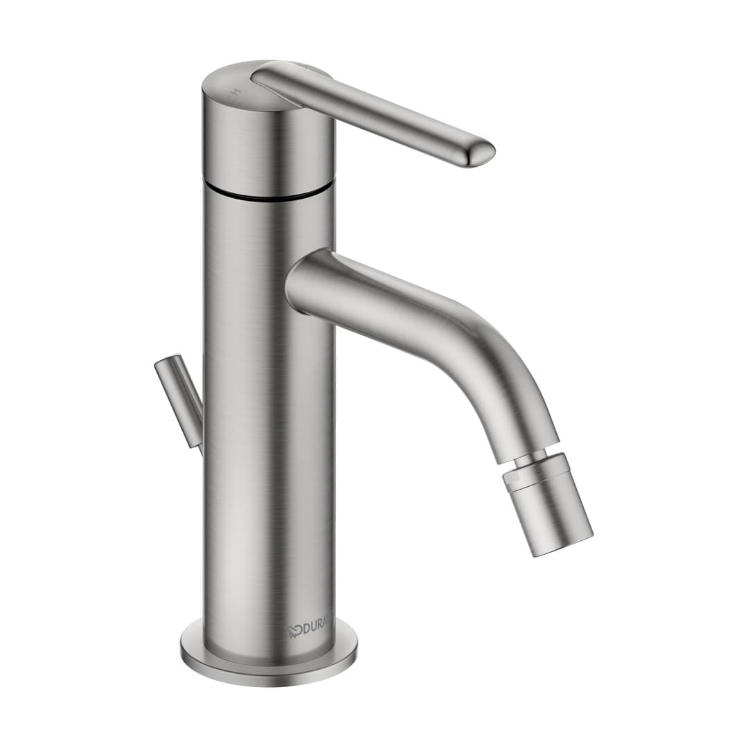 Duravit Balcoon – Μπαταρία Μπιντέ – Stainless steel Brushed (BA2400001070)