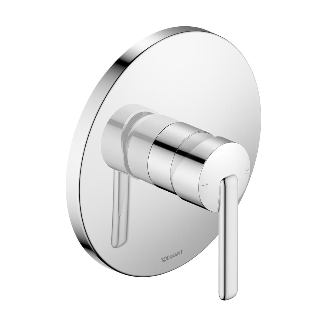 Duravit Balcoon – Μίκτης Εντοιχισμού – 1 έξοδος – Chrome High Gloss (BA4210010010)