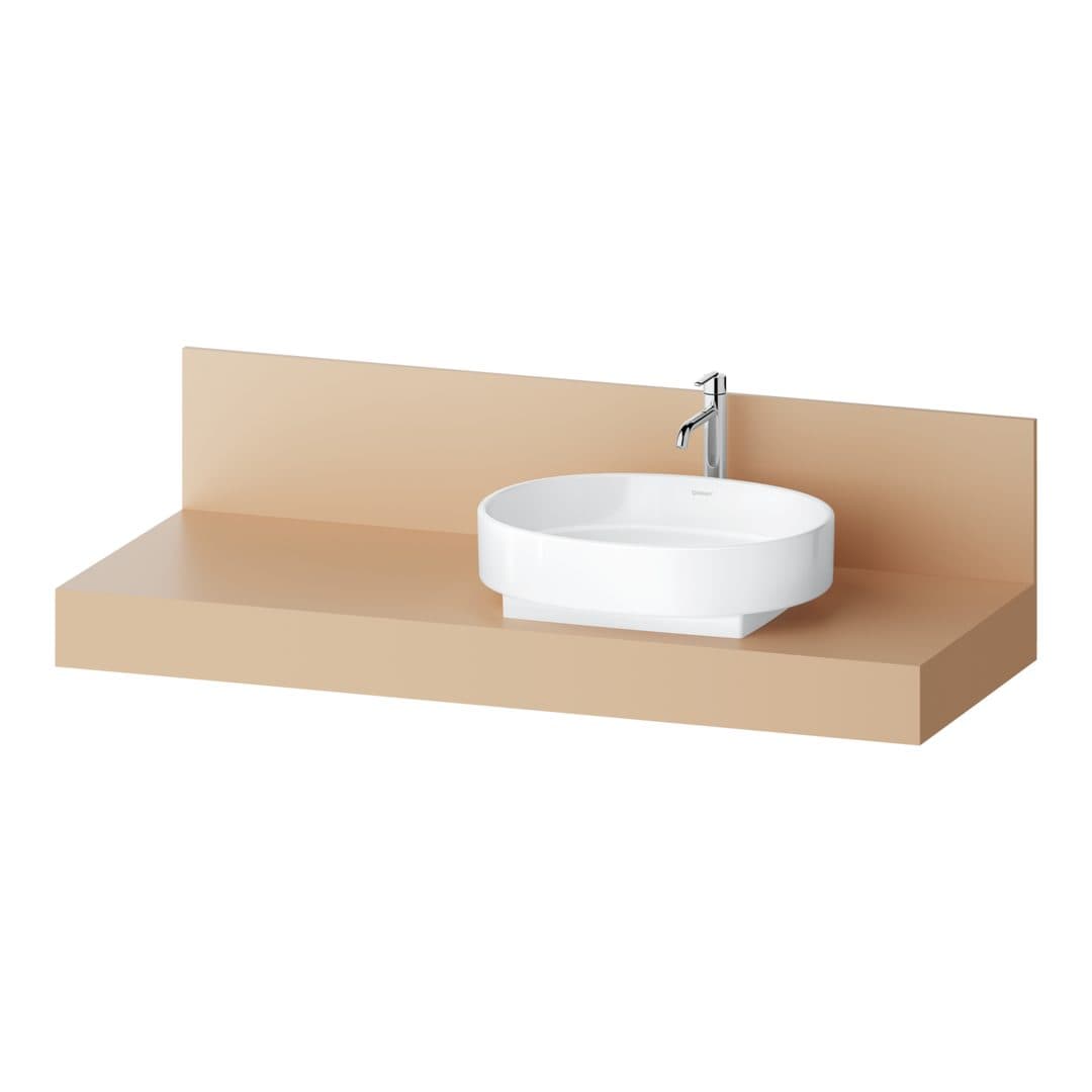 Duravit Balcoon – Πάγκος Νιπτήρα – 1400 mm, νιπτήρας δεξιά – Terraccino Matt, Decor (BA90600IHIH0000)