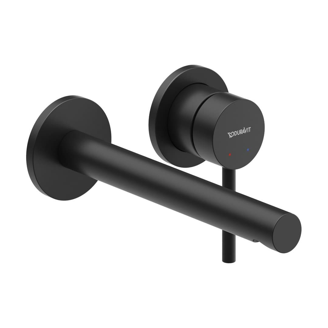 Duravit Circle – Μπαταρία Νιπτήρα Τοίχου – Black Matt (CE1070004A46)