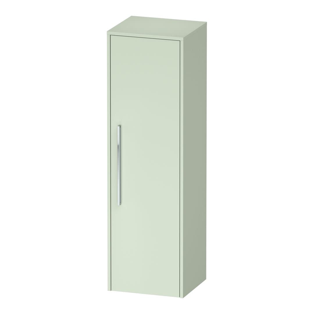 Duravit D-Code – Κολόνα Μπάνιου – 400 mm, μεσαία, 1 πόρτα, Hinge position Right, Chrome – Pale Green Matt, Decor (DC1338R10HH0000)