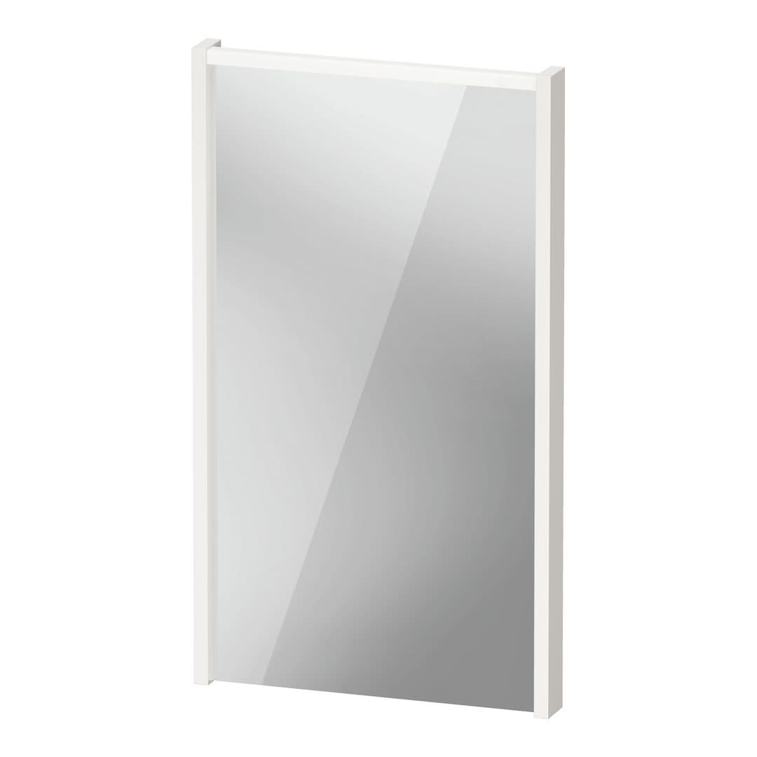 Duravit D-Code – Καθρέπτης Μπάνιου – 400×700 mm, με φωτισμό LED – White High Gloss (DC7075022220000)