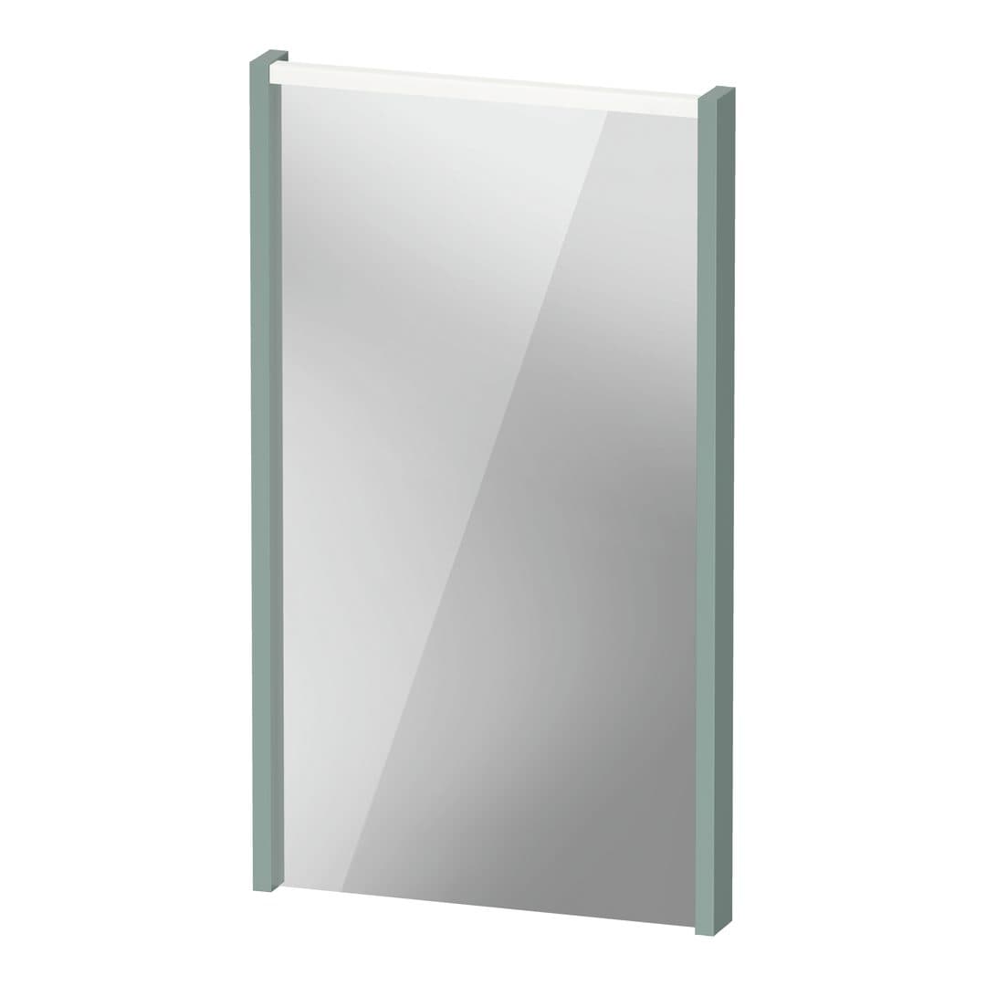 Duravit D-Code – Καθρέπτης Μπάνιου – 400×700 mm, με φωτισμό LED – Fjord Green Matt (DC70750HGHG0000)