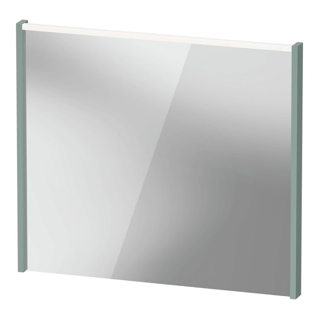 Duravit D-Code – Καθρέπτης Μπάνιου – 800×700 mm, με φωτισμό LED – Fjord Green Matt (DC70770HGHG0000)