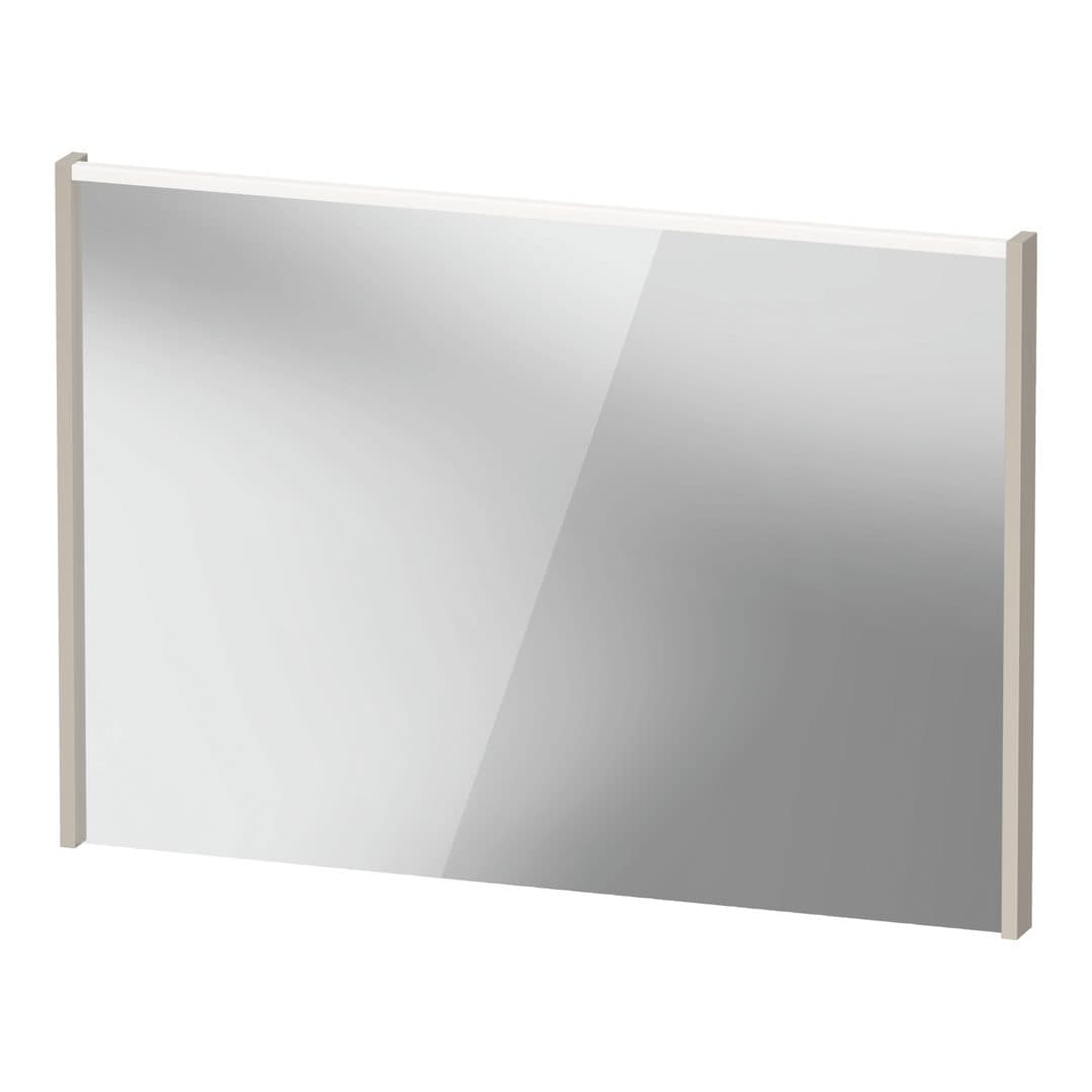 Duravit D-Code – Καθρέπτης Μπάνιου – 1000×700 mm, με φωτισμό LED – Taupe Matt (DC7078091910000)