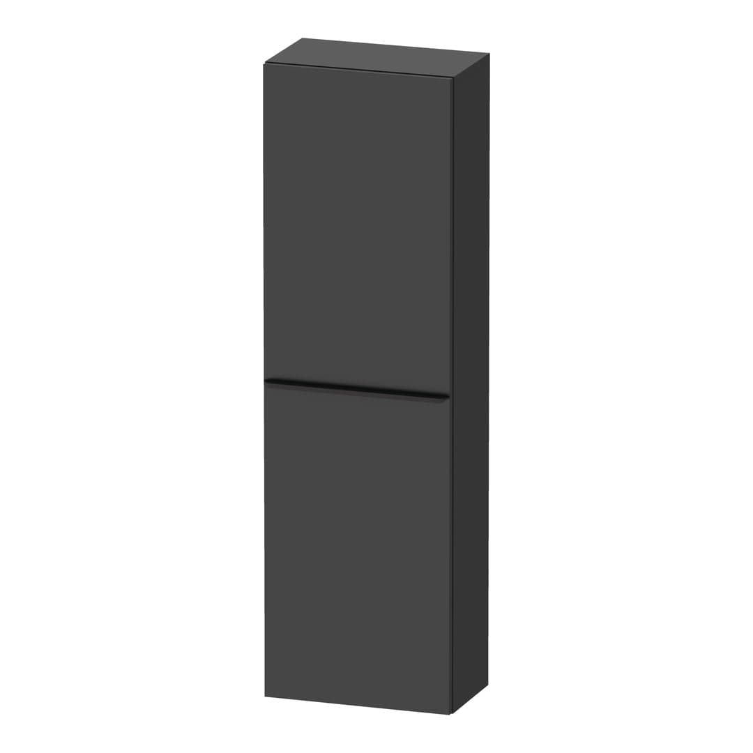 Duravit D-Neo – Κολόνα Μπάνιου – 400 mm, μεσαία, 1 πόρτα – Graphite Matt, Decor (DE011804949)
