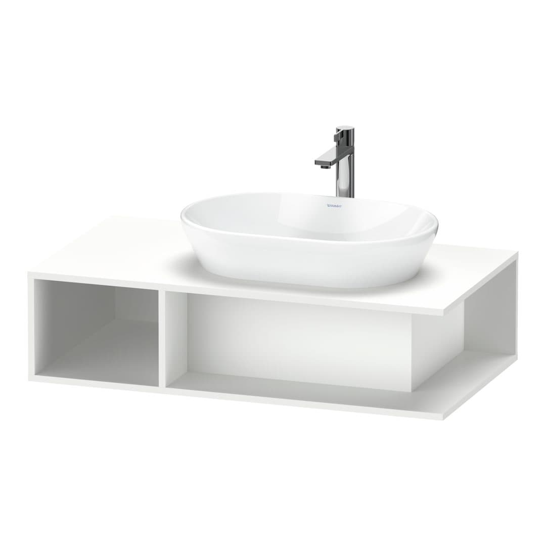 Duravit D-Neo – Έπιπλο Νιπτήρα – 1000 mm, για κονσόλα, νιπτήρας δεξιά – White Matt, Decor (DE495901818)