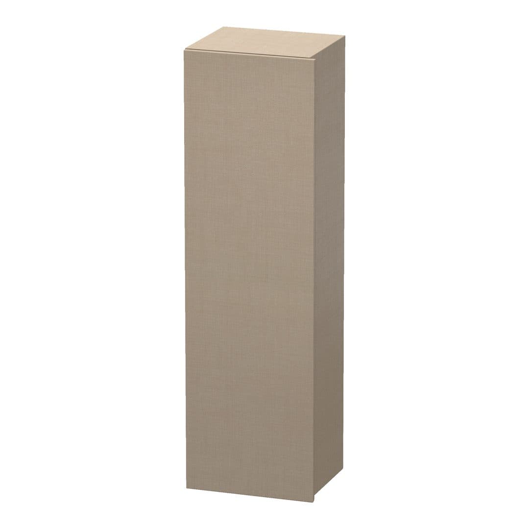 Duravit DuraStyle – Κολόνα Μπάνιου – 400 mm, 1 πόρτα, αριστερή, 400 x 360 x 1400 mm, Total number of shelves: 4 – Linen Matt, Decor (DS1219L7575)