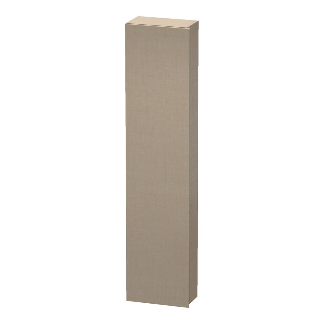 Duravit DuraStyle – Κολόνα Μπάνιου – 400 mm, 1 πόρτα, αριστερή, 400 x 240 x 1800 mm, Total number of shelves: 5 – Linen Matt, Decor (DS1228L7575)