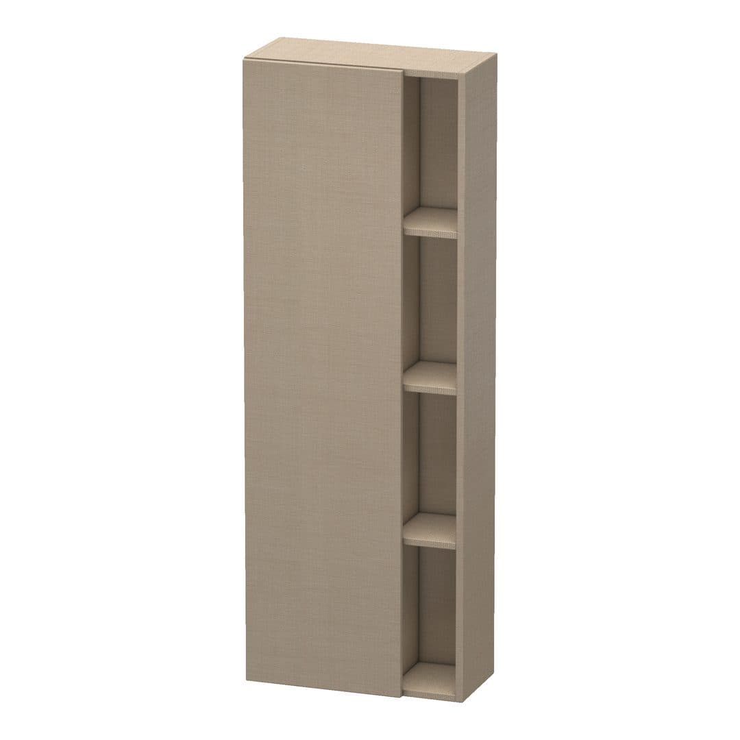 Duravit DuraStyle – Κολόνα Μπάνιου – 500 mm, 1 πόρτα, αριστερή, 500 x 240 x 1400 mm – Linen Matt, Decor (DS1238L7575)