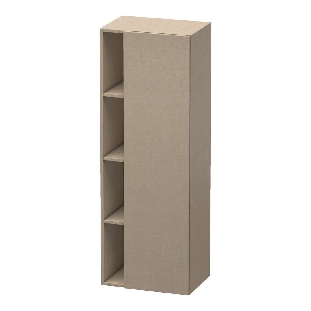 Duravit DuraStyle – Κολόνα Μπάνιου – 500 mm, 1 πόρτα, δεξιά, 500 x 360 x 1400 mm – Linen Matt, Decor (DS1239R7575)