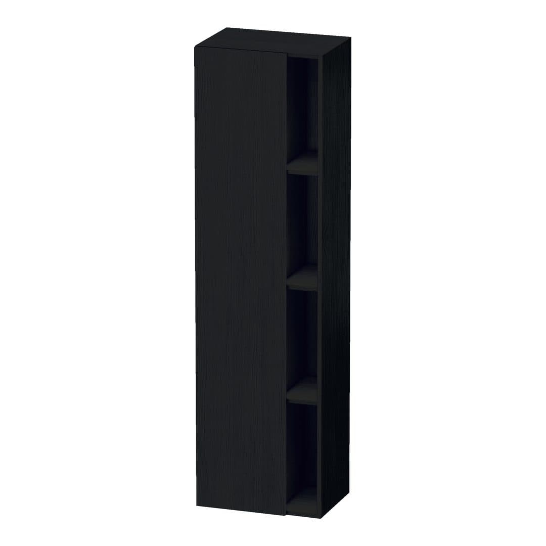 Duravit DuraStyle – Κολόνα Μπάνιου – 500 mm, 1 πόρτα, αριστερή, 500 x 360 x 1800 mm – Black oak Matt, Decor (DS1249L1616)
