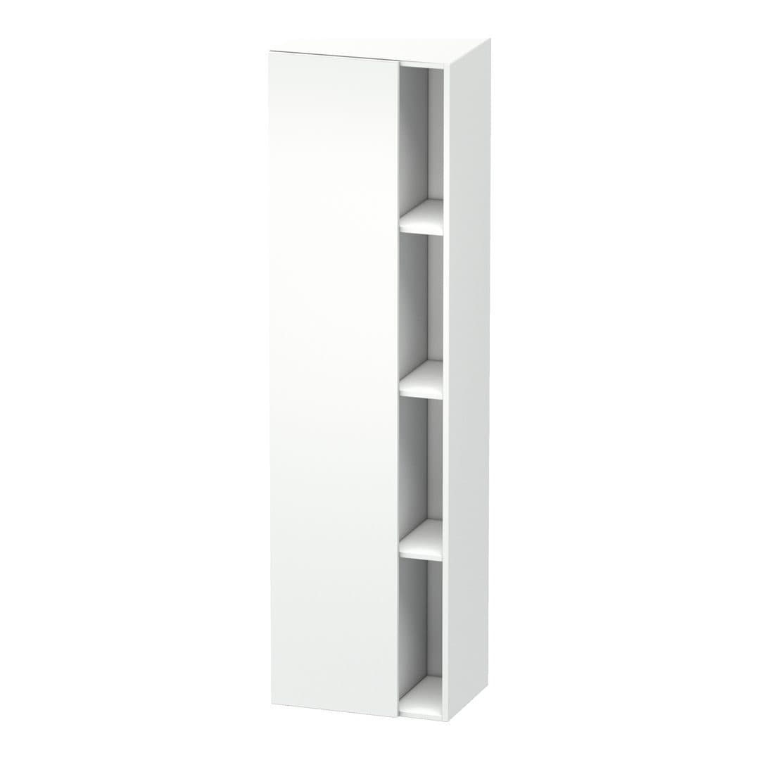 Duravit DuraStyle – Κολόνα Μπάνιου – 500 mm, 1 πόρτα, αριστερή, 500 x 360 x 1800 mm – White Matt, Decor (DS1249L1818)