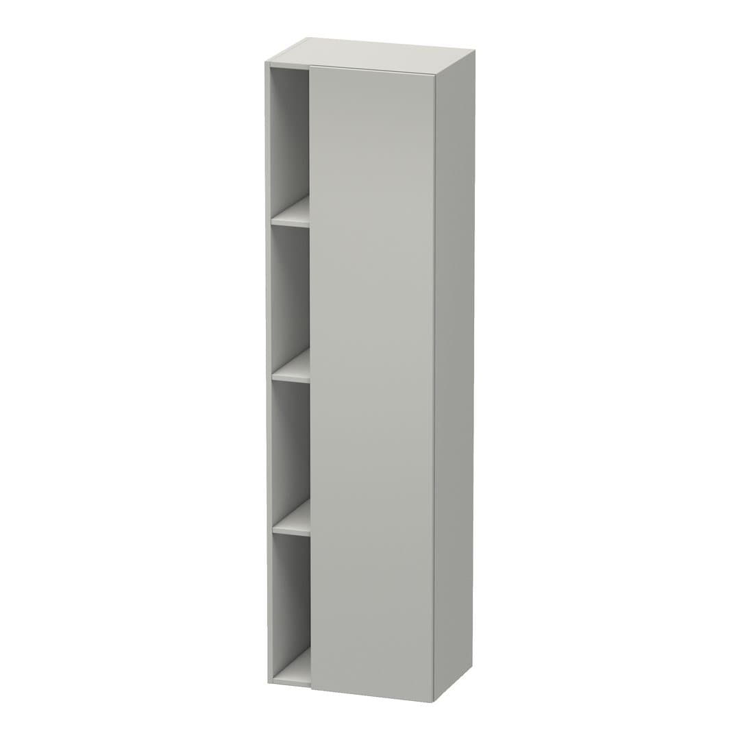 Duravit DuraStyle – Κολόνα Μπάνιου – 500 mm, 1 πόρτα, δεξιά, 500 x 360 x 1800 mm – Concrete grey Matt, Decor (DS1249R0707)