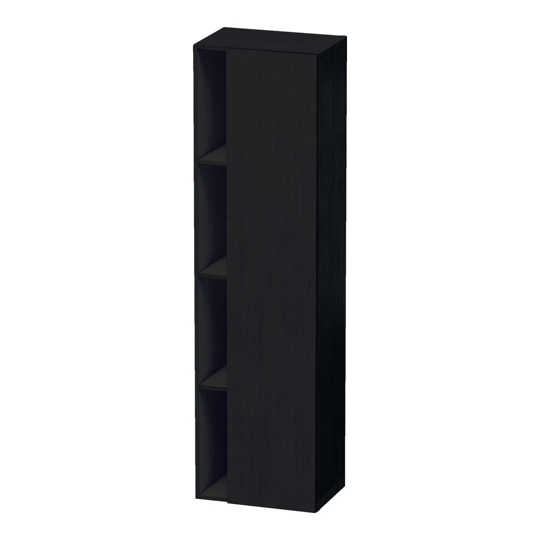 Duravit DuraStyle – Κολόνα Μπάνιου – 500 mm, 1 πόρτα, δεξιά, 500 x 360 x 1800 mm – Black oak Matt, Decor (DS1249R1616)